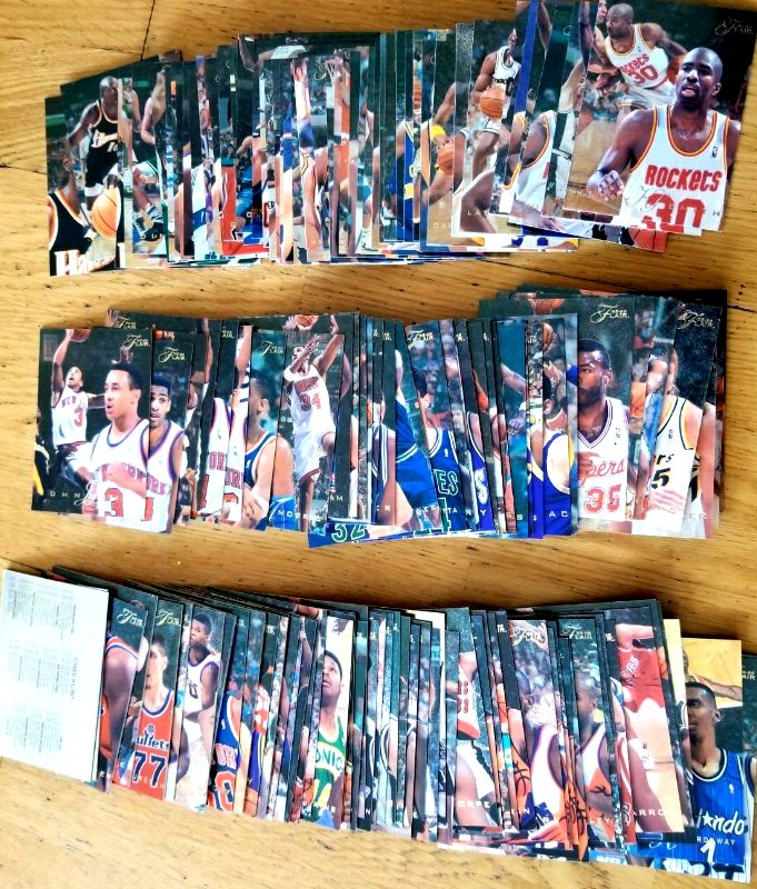 1995-96 Flair Basketball - Near Complete Series 1 Set (137/150)  cards value