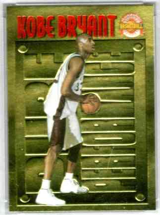 1996 Score Board 'Pure Performance' GOLD #PP14 Kobe Bryant Basketball cards value
