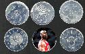 Michael Jordan  - SLAMMERS - Lot of (5) different Slammers PLUS a Pog