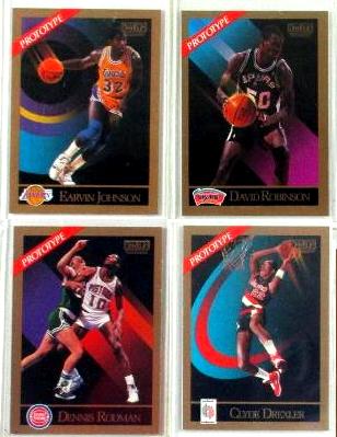 Magic Johnson - 1990-91 Skybox PROTOTYPE/PROMO #138 (Spurs) Basketball cards value