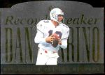 Dan Marino - NFL Career Passing Records #D1 - 3x5 JUMBO Commemorative card
