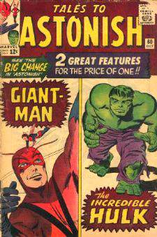 Comic: TALES to ASTONISH # 60 (1964)  cards value