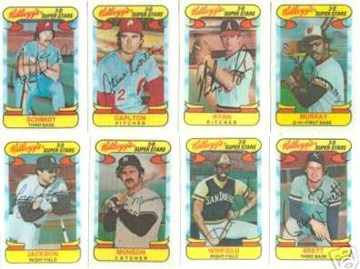 1978 Kellogg's - COMPLETE SET (57 cards)  cards value