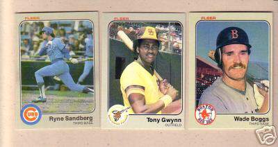 1983 Fleer - COMPLETE SET (660 cards) in PAGES  cards value