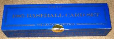 1985 Topps TIFFANY - COMPLETE FACTORY SET (792 cards)  cards value