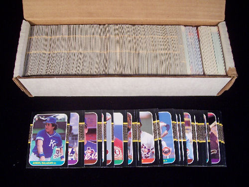 1987 Donruss - COMPLETE FACTORY SET (660 cards)  cards value