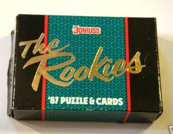 1987 Donruss THE ROOKIES - FACTORY SET (56 cards, mostly all Rookies)  cards value