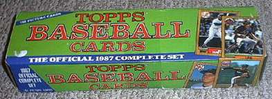 1987 Topps - FACTORY SET (792 cards)  cards value