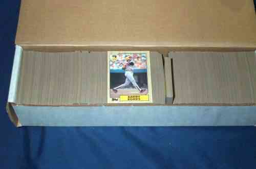 1987 Topps - COMPLETE SET (792 cards)  cards value