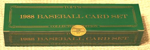 1988 Topps -  COMPLETE  SET (792 cards)  cards value
