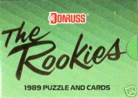 1989 Donruss THE ROOKIES - FACTORY SET (56 cards, mostly Rookies)  cards value