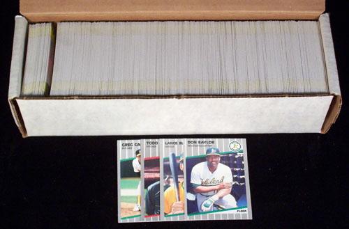 1989 Fleer -  COMPLETE SET (660 cards)  cards value