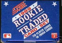1989 Score ROOKIE & TRADED - COMPLETE FACTORY SET (110 cards)  cards value