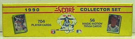 1990 Score - COMPLETE FACTORY SET (704 cards)  cards value