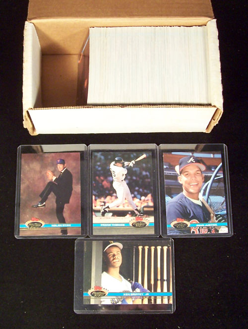 1991 Stadium Club - COMPLETE SET  Series 1 (300 cards)  cards value