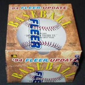 1994 Fleer UPDATE - SEALED FACTORY SET (210 cards)  cards value