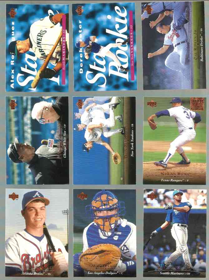 1995 Upper Deck - COMPLETE SET (450 cards)  cards value