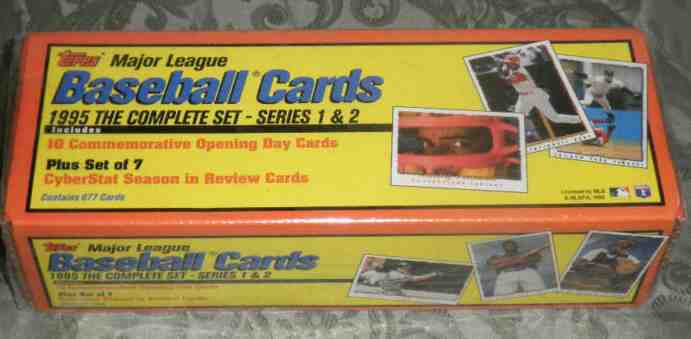 1995 Topps - SEALED FACTORY SET (660 cards + 17 SPECIAL INSERTS !!!)  cards value