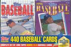 1996 Topps FACTORY SET - CEREAL BOX VERSION !!! (440 cards PLUS extras!)  cards value
