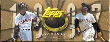 1997 Topps - SEALED GOLD FACTORY SET (495 cards + 9 SPECIAL INSERTS !!!)  cards value