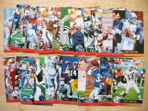 1995 Pinnacle/Dial FB - Complete SET - In ORIGINAL FACTORY PACKAGING (30)  cards value