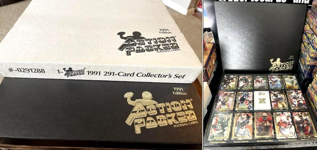 1991 Action Packed - Special Edition COLLECTOR's SET (291 cards)  cards value