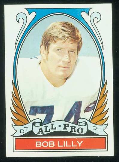 1972 Topps FB #280 Bob Lilly VERY SCARCE SHORT PRINT (Cowboys) Football cards value