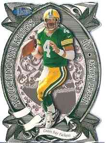 Brett Favre - 1998 Ultra Touchdown Kings #14 Football cards value