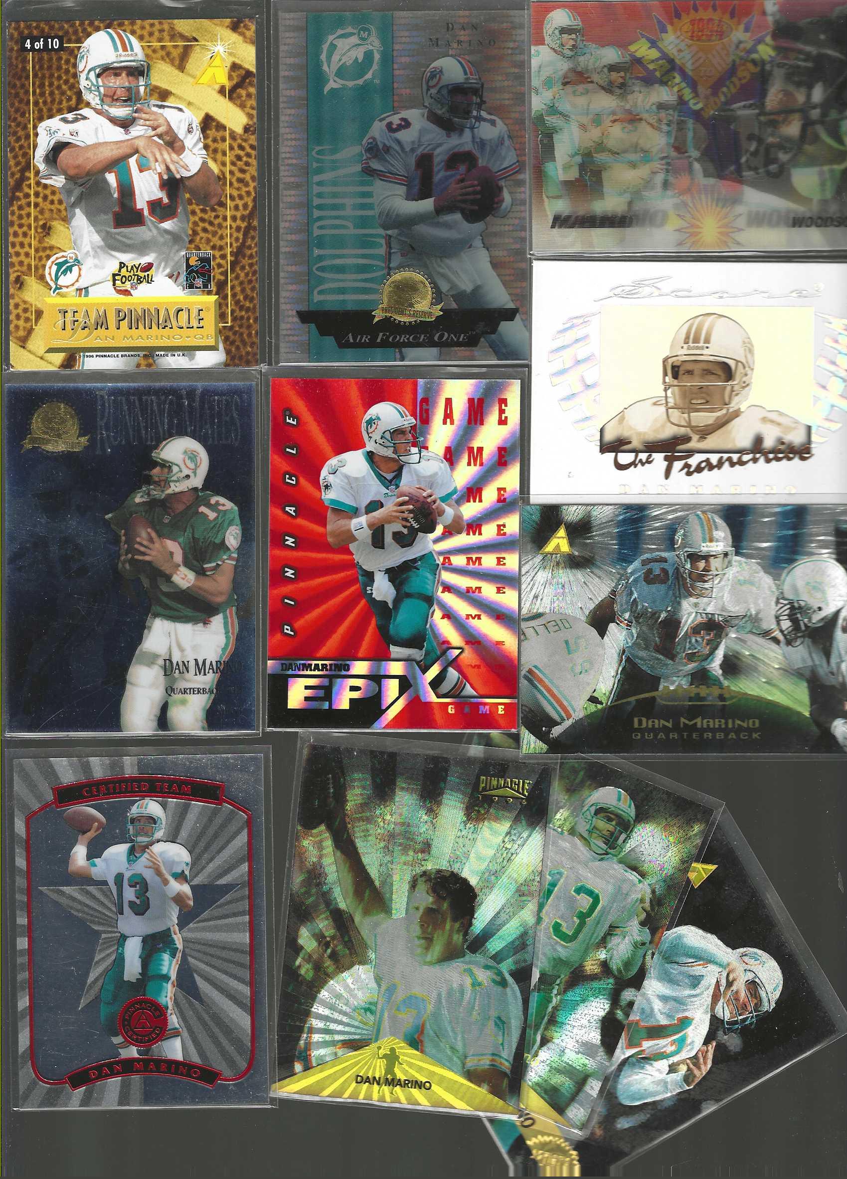 Dan Marino - 1996 President's Reserve 'Air Force One' #4 [#/2500] Football cards value