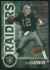 #11 Rich Gannon - 2001 Topps Finest JUMBO Super Bowl XXXV card (Raiders)