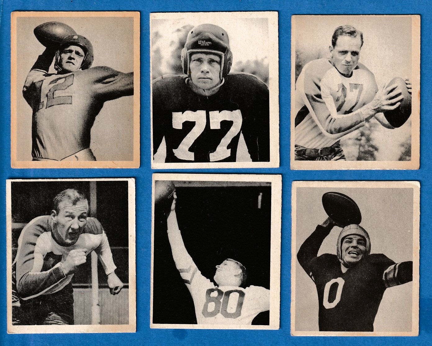 1948 Bowman FB # 43 Whitey Wistert ROOKIE [#l] (Eagles) Football cards value