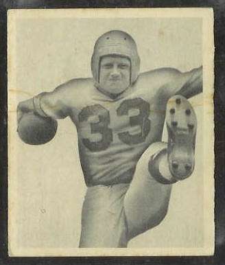 1948 Bowman FB # 89 Herbert 'Jack' Banta [#l] (L.A. Rams) Football cards value
