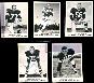 1963 Kahn's Wieners  Football - Lot of (5) different