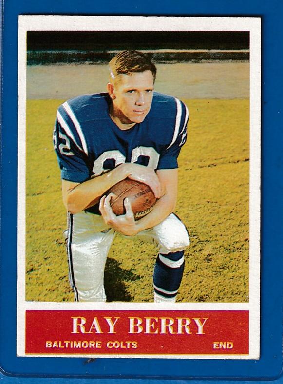 1964 Philadelphia FB #  1 Raymond Berry [#l] (Colts) Football cards value