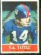 1964 Philadelphia FB #124 Y.A. Tittle [#] (NY Giants)
