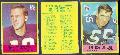 1967 Philadelphia FB  - Lot (56) different with STARS