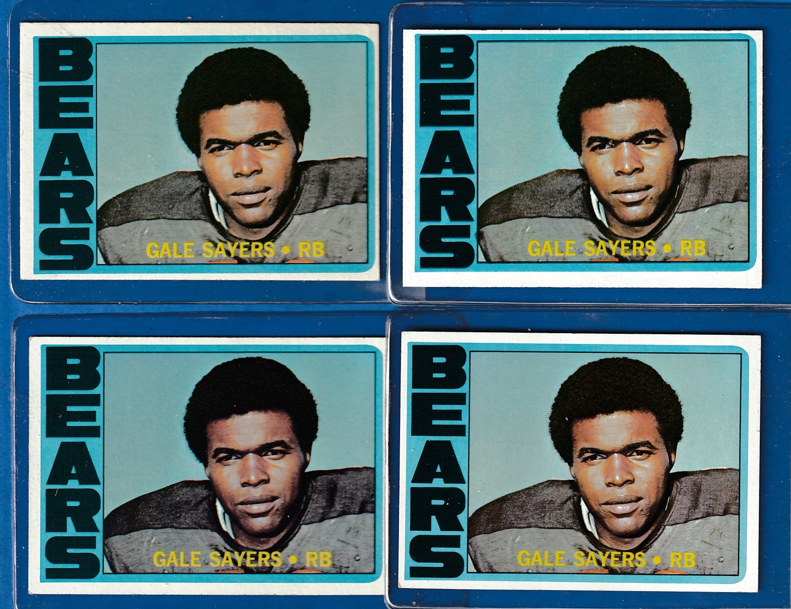 1972 Topps FB #110 Gale Sayers [#] (Bears) Football cards value