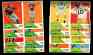 1960 Fleer  Football - Lot of (13) different 2-Card PANELS- 26 total card