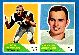 1960 Fleer Football - # 25/ 85 2-Card PANEL - Tom Rychlec/Charlie Johnson