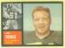1962 Topps FB # 68 Jim Ringo SHORT PRINT [#] (Packers,HOF)