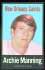 Archie Manning - 1972 NFLPA FABRIC FB card