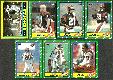BENGALS - 1986 Topps FB - Complete Team set (14)