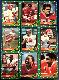 FALCONS - 1986 Topps FB - Complete Team set (12)