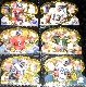 1995 Crown Royale FOOTBALL - Starter Set/Lot (73) diff. w/(6) parallels