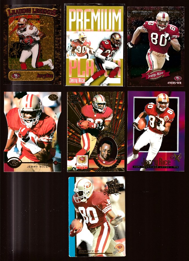 Jerry Rice - 2000 Donruss Stat Line Career #118 Football cards value