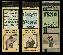 1935/36 Diamond Hockey Matchbook - Cecil Ralph Thompson (Boston Bruins)