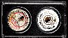 Vintage Laserform NFL POG Set - WASHINGTON REDSKINS