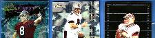 Steve Young -  TOPPS FINEST (1995-1999) - Lot of (5) w/Inserts & Silvers