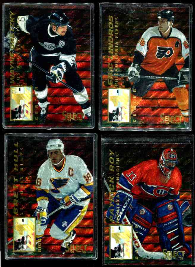 1994-95 Select 1st LINE - COMPLETE Insert set (12 cards) Hockey cards value