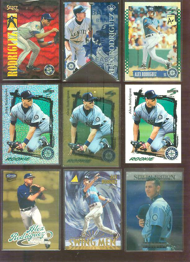 Alex Rodriguez - 1995 Score #312 PLATINUM  cards value